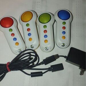 Xbox 360 Scene It Big Button Pad Controllers Wireless Receiver